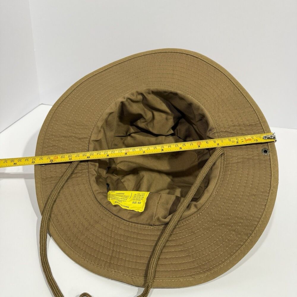 HOT SUN HOT WEATHER TYPE II BOONIE TAN SIZE XL 60 - Picture 16 of 16